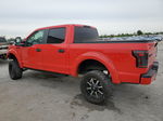 2017 Ford F150 Supercrew Red vin: 1FTEW1EP9HKE51136