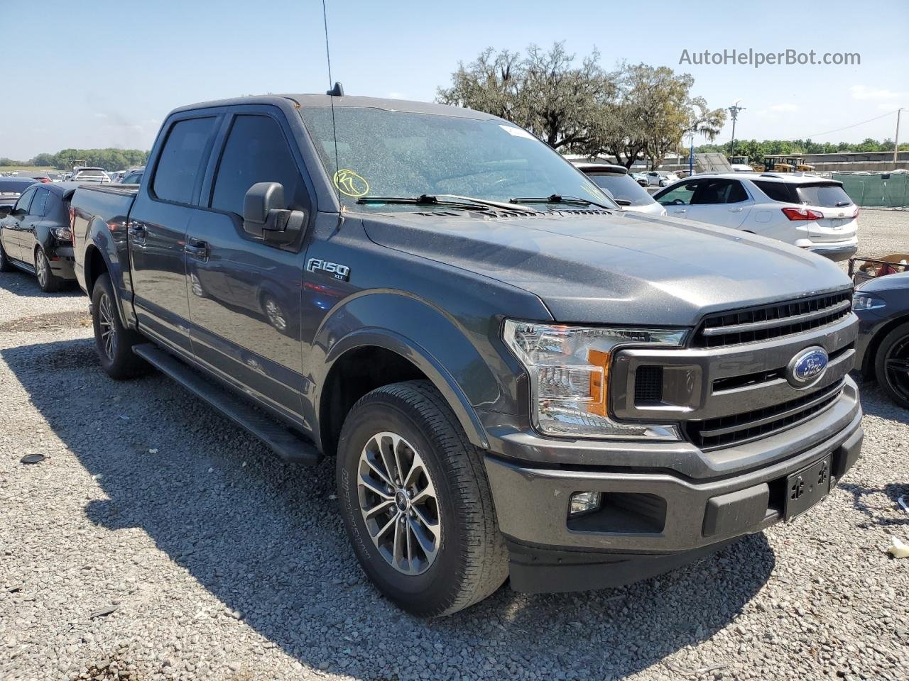 2018 Ford F150 Supercrew Charcoal vin: 1FTEW1EP9JFD11618
