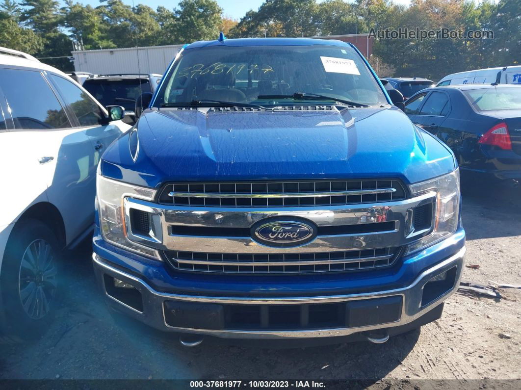 2018 Ford F-150 Xl/xlt/lariat Blue vin: 1FTEW1EP9JFD30606