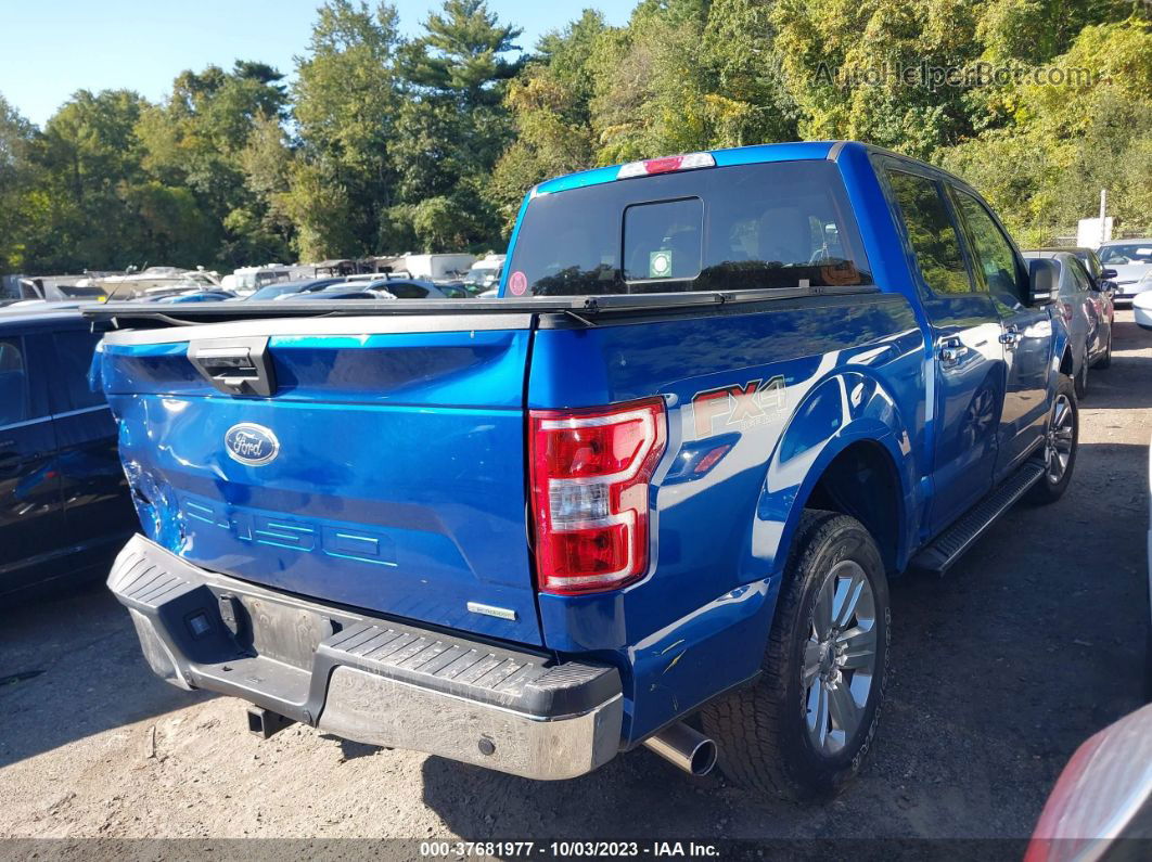 2018 Ford F-150 Xl/xlt/lariat Blue vin: 1FTEW1EP9JFD30606