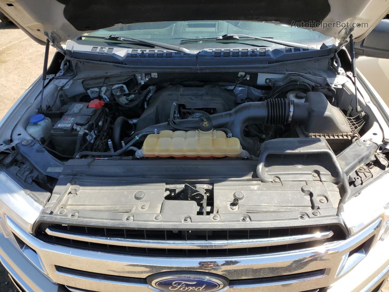 2018 Ford F150 Supercrew Cream vin: 1FTEW1EP9JKE18269