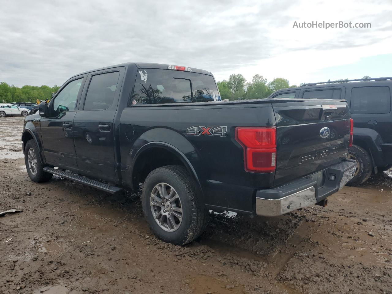 2018 Ford F150 Supercrew Black vin: 1FTEW1EP9JKF31719