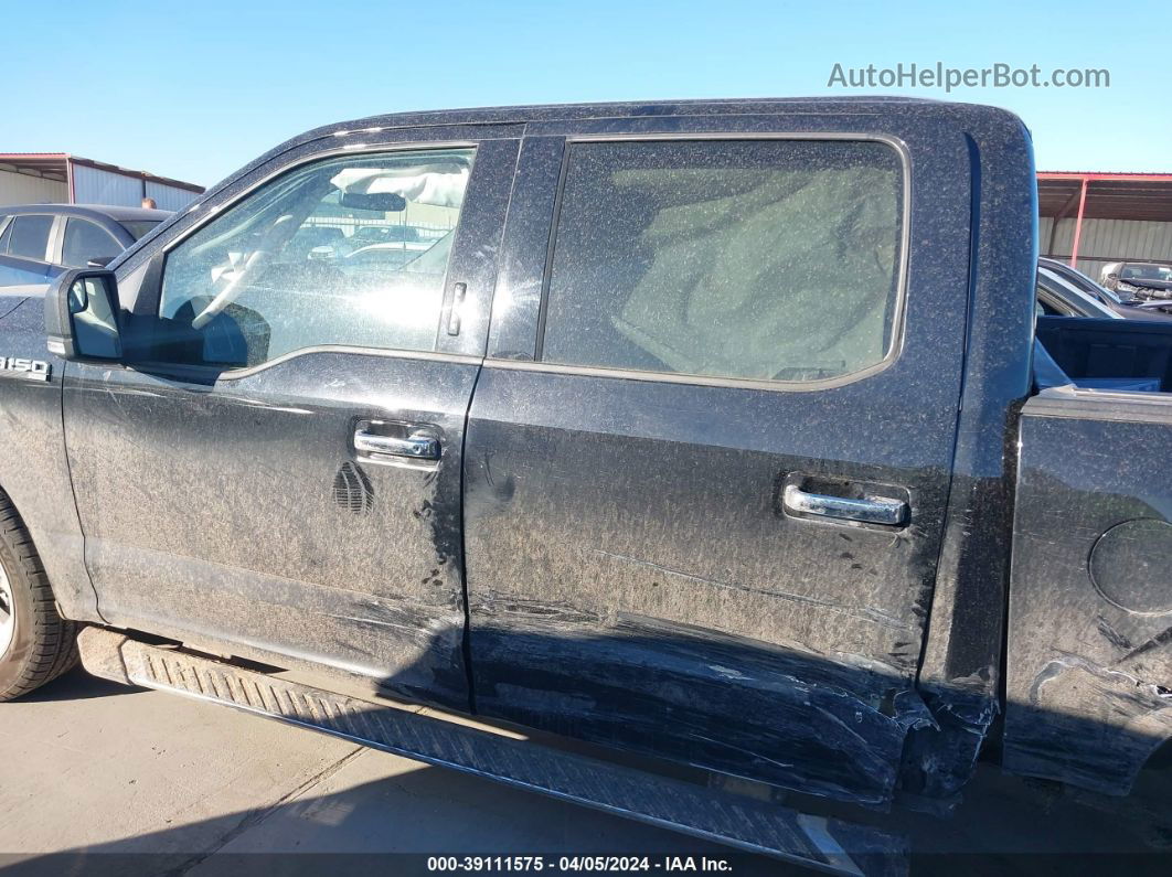 2019 Ford F-150 Xlt Black vin: 1FTEW1EP9KFB15633