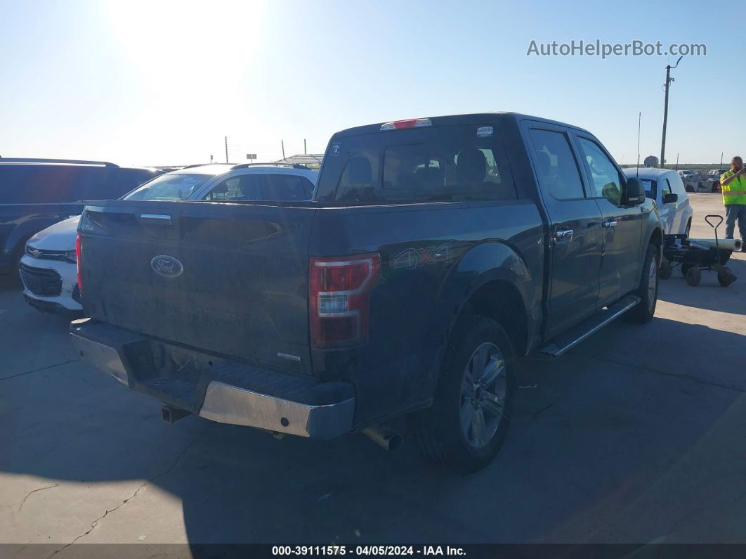 2019 Ford F-150 Xlt Black vin: 1FTEW1EP9KFB15633