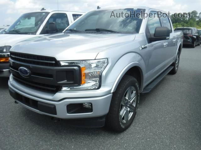2019 Ford F-150 Xl/xlt/lariat Silver vin: 1FTEW1EP9KFB27247
