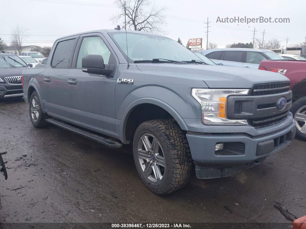 2019 Ford F-150 Xlt Gray vin: 1FTEW1EP9KFB80319