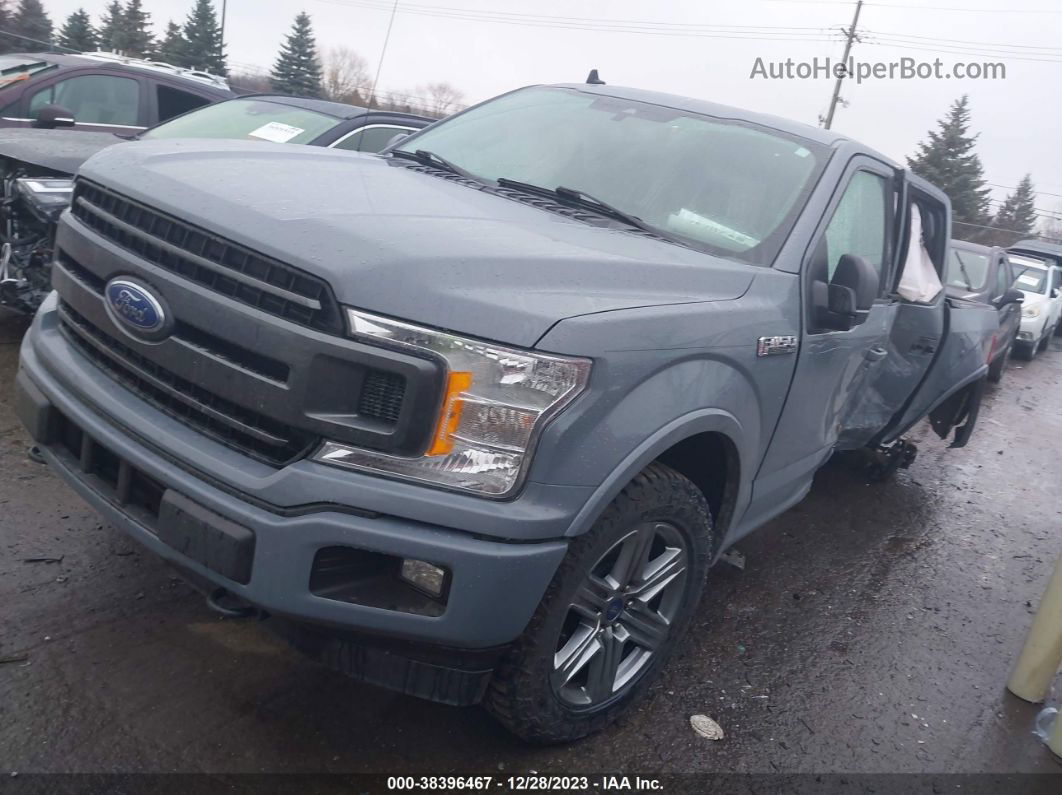 2019 Ford F-150 Xlt Gray vin: 1FTEW1EP9KFB80319