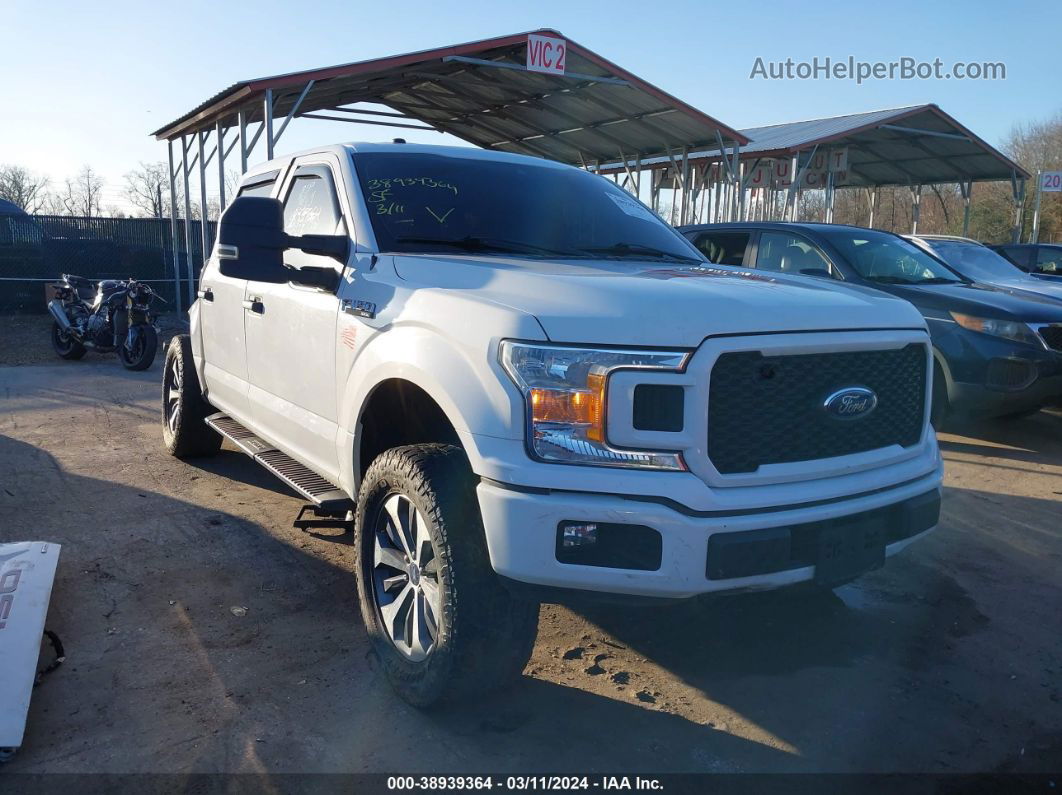 2019 Ford F-150 Xl White vin: 1FTEW1EP9KFC00360