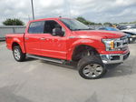 2019 Ford F150 Supercrew Red vin: 1FTEW1EP9KFD51876