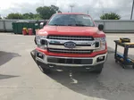 2019 Ford F150 Supercrew Red vin: 1FTEW1EP9KFD51876