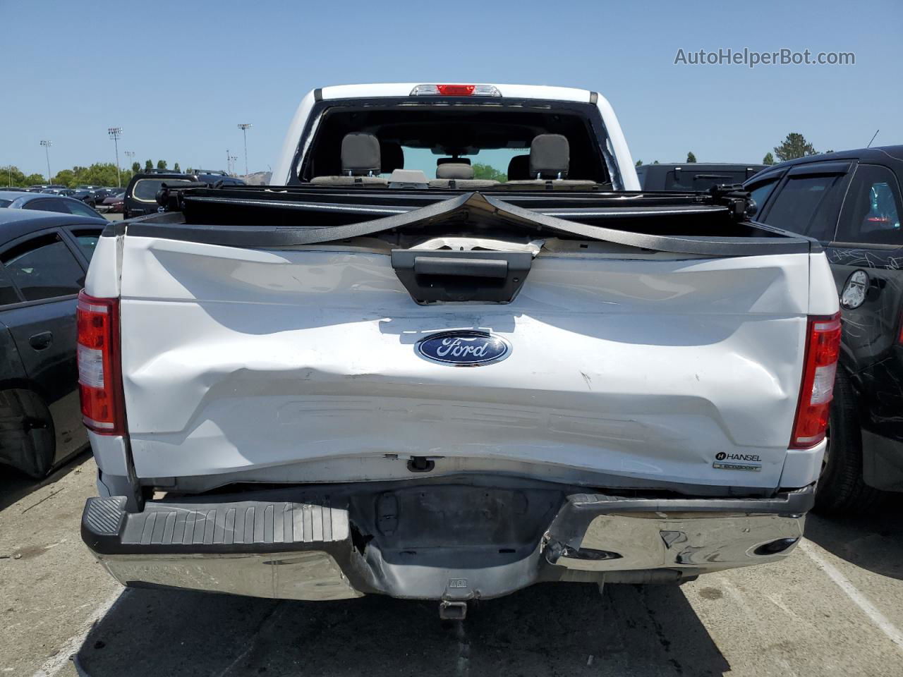 2019 Ford F150 Supercrew Белый vin: 1FTEW1EP9KKC36217