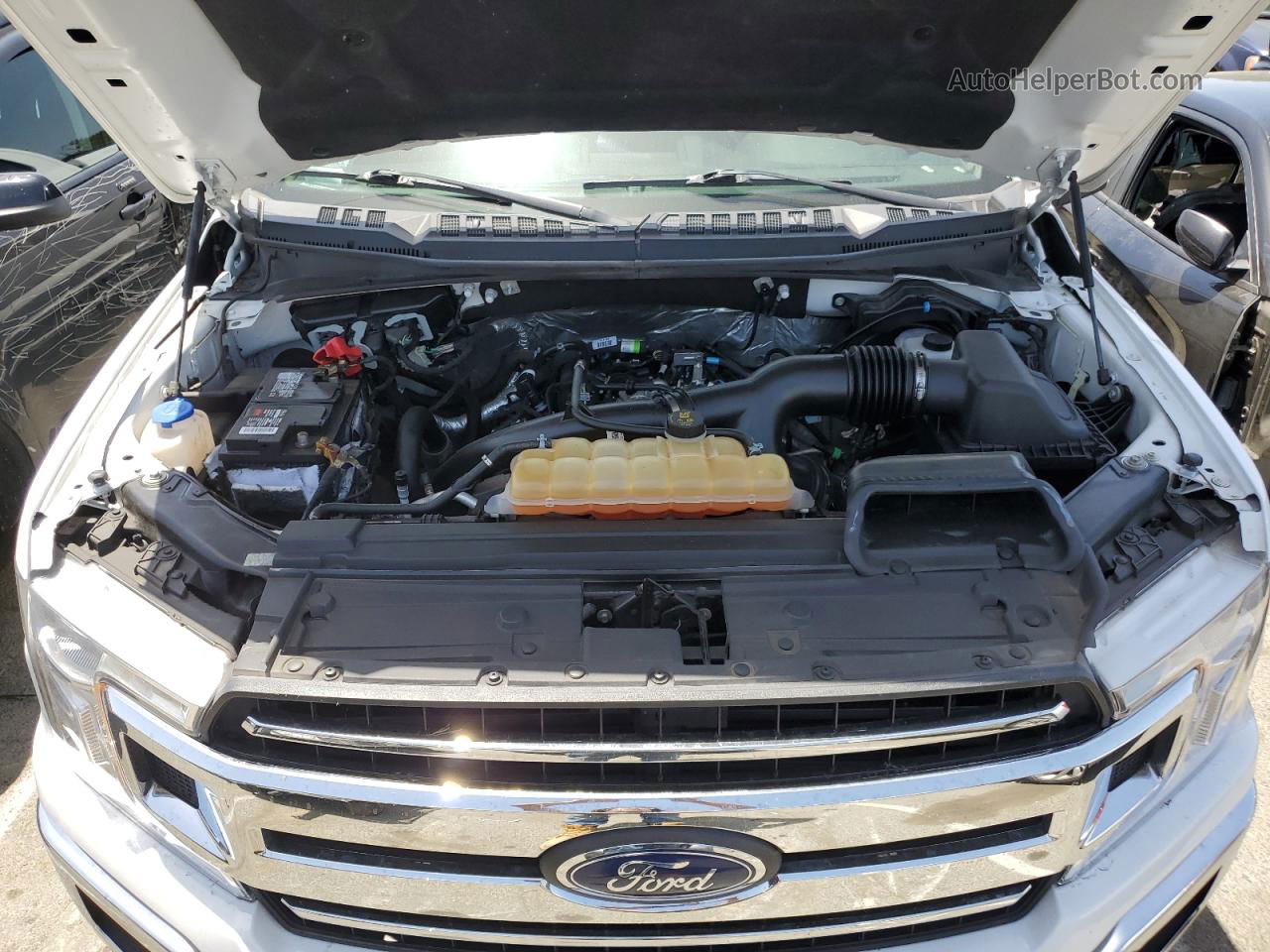 2019 Ford F150 Supercrew Белый vin: 1FTEW1EP9KKC36217