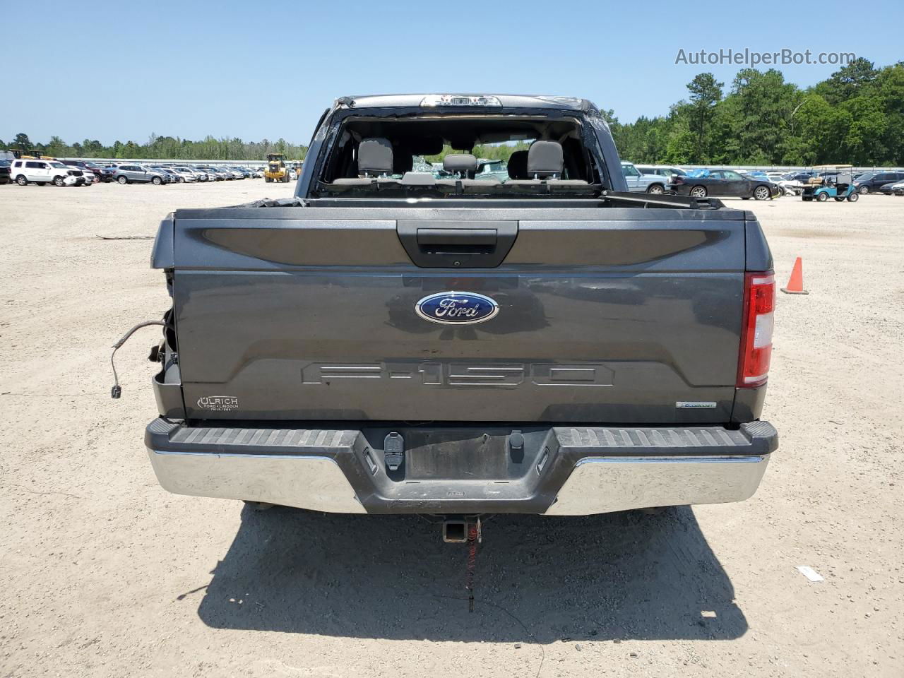 2019 Ford F150 Supercrew Серый vin: 1FTEW1EP9KKD81967