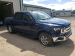 2019 Ford F150 Supercrew Blue vin: 1FTEW1EP9KKE43576