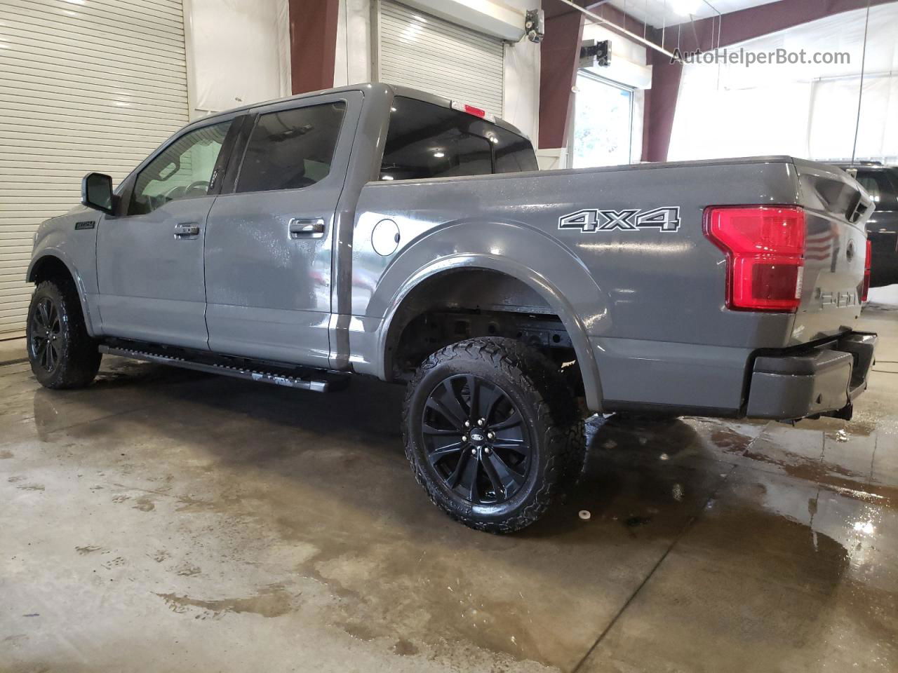 2020 Ford F150 Supercrew Gray vin: 1FTEW1EP9LFC43792