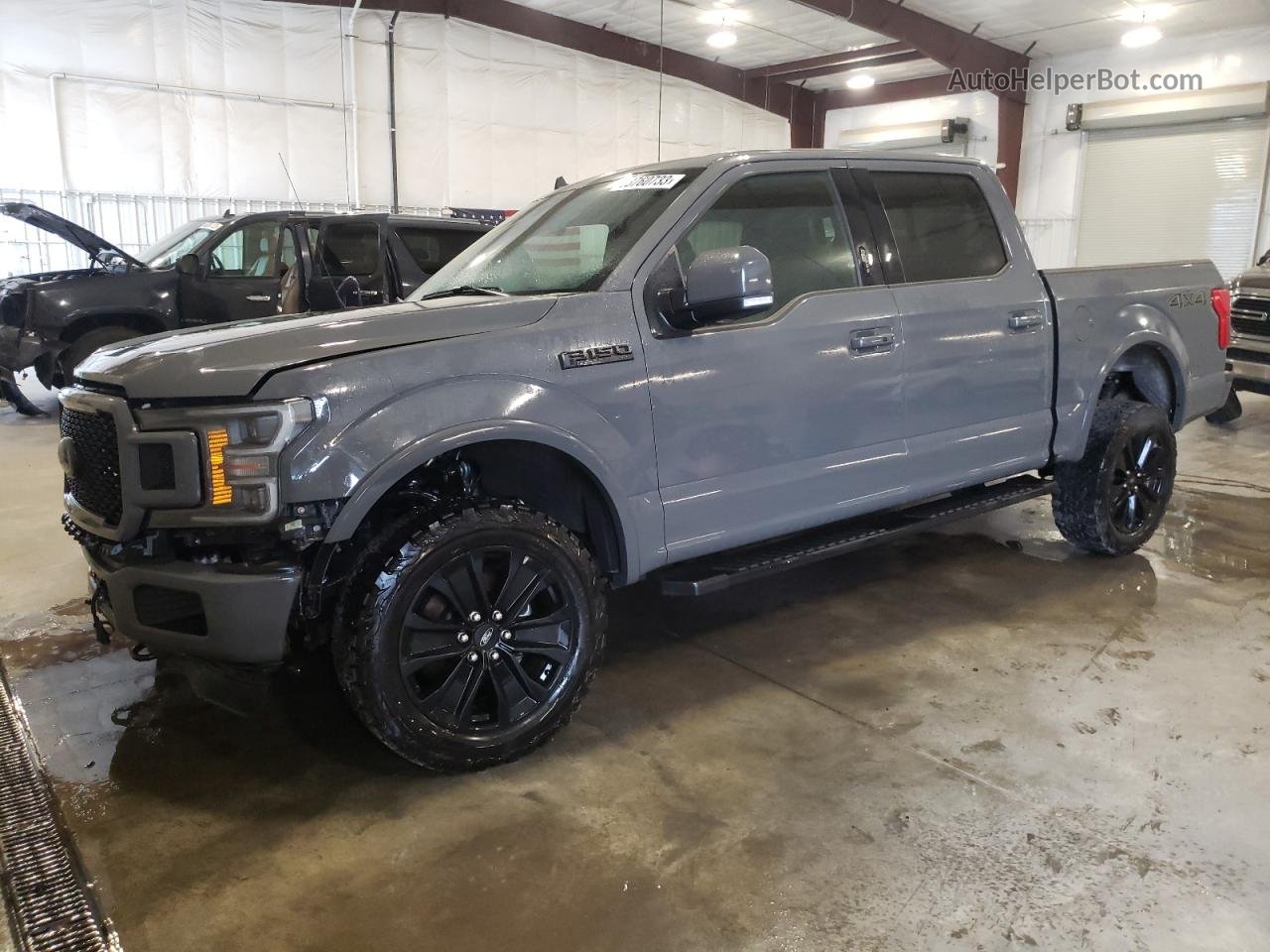 2020 Ford F150 Supercrew Gray vin: 1FTEW1EP9LFC43792