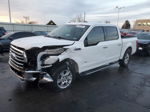 2017 Ford F150 Supercrew White vin: 1FTEW1EPXHFA73823