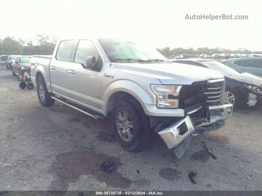 2017 Ford F-150 Xlt Silver vin: 1FTEW1EPXHFB97770