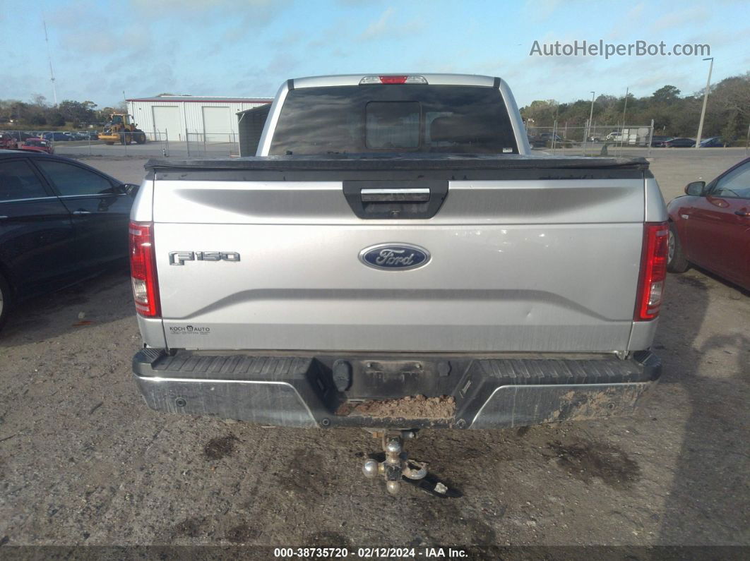 2017 Ford F-150 Xlt Silver vin: 1FTEW1EPXHFB97770