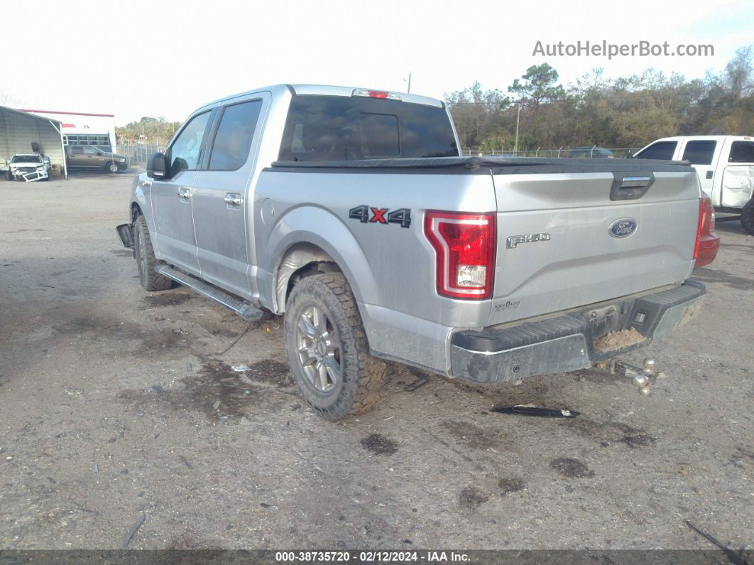 2017 Ford F-150 Xlt Серебряный vin: 1FTEW1EPXHFB97770