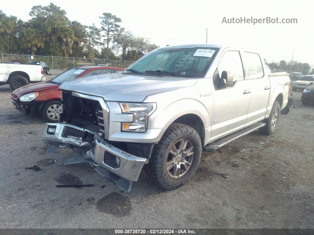 2017 Ford F-150 Xlt Серебряный vin: 1FTEW1EPXHFB97770