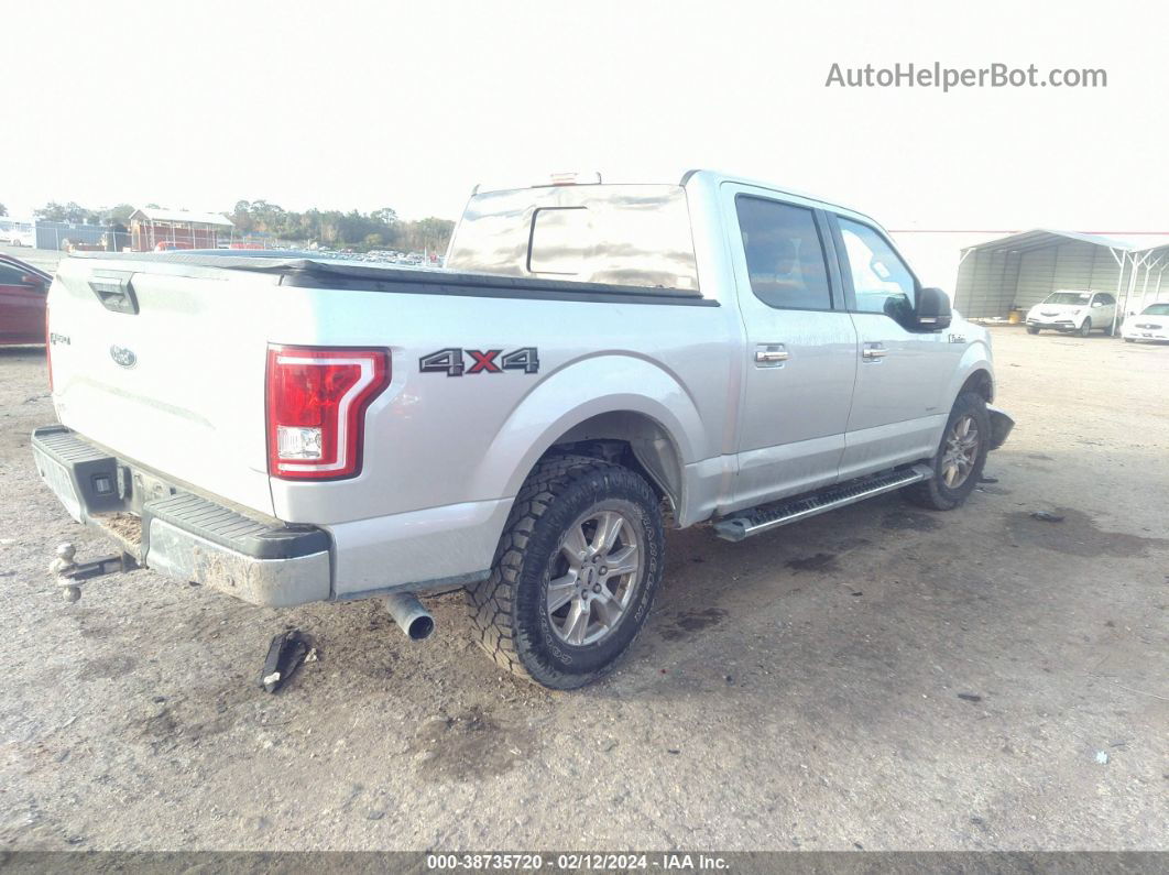 2017 Ford F-150 Xlt Silver vin: 1FTEW1EPXHFB97770