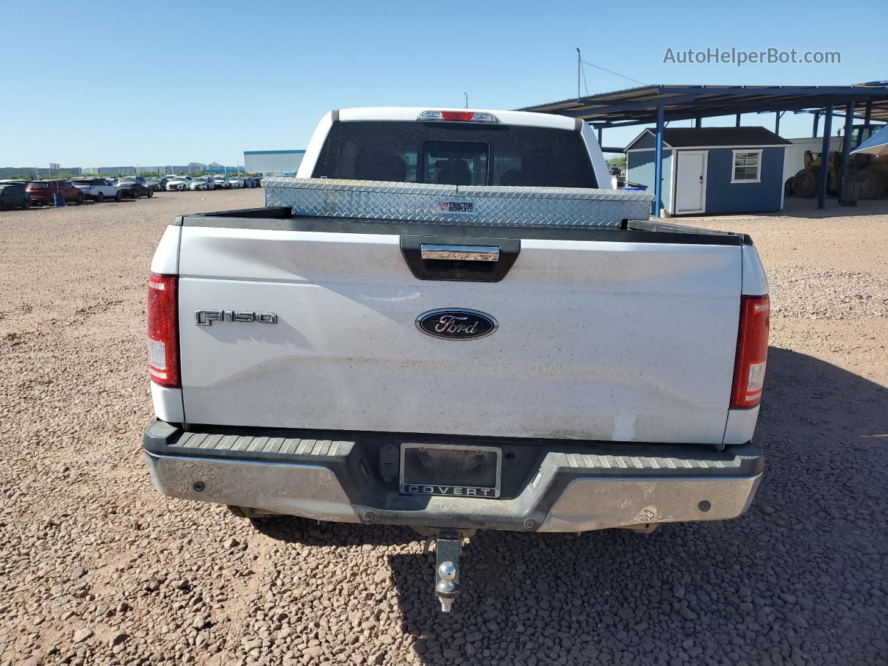 2017 Ford F150 Supercrew White vin: 1FTEW1EPXHKC62768