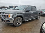 2018 Ford F150 Supercrew Gray vin: 1FTEW1EPXJFA24286