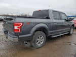 2018 Ford F150 Supercrew Gray vin: 1FTEW1EPXJFA24286