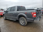 2018 Ford F150 Supercrew Gray vin: 1FTEW1EPXJFA24286