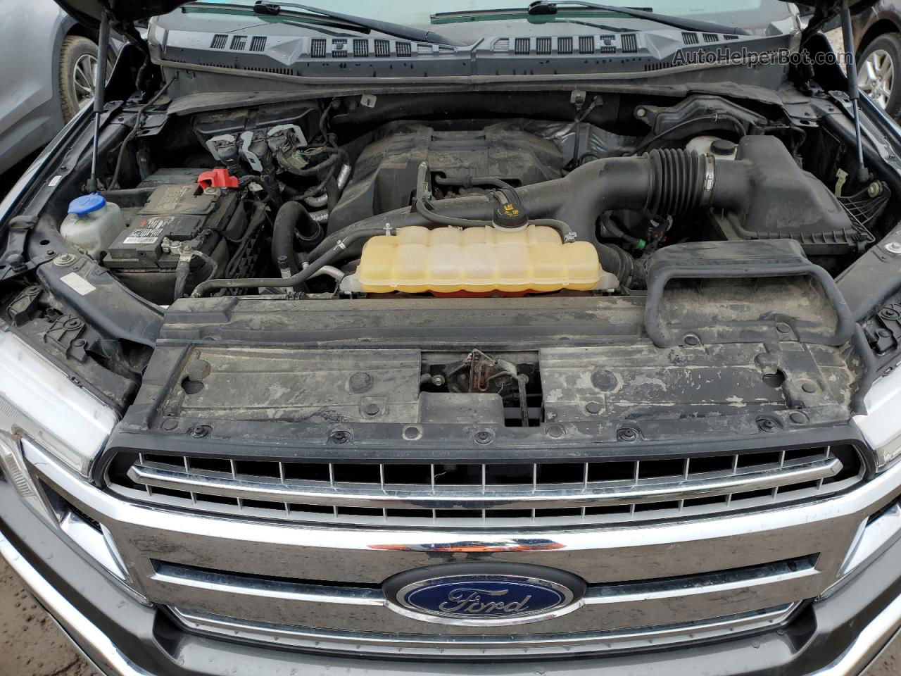 2018 Ford F150 Supercrew Gray vin: 1FTEW1EPXJFA24286