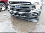 2018 Ford F-150 Xlt Gray vin: 1FTEW1EPXJFC61165