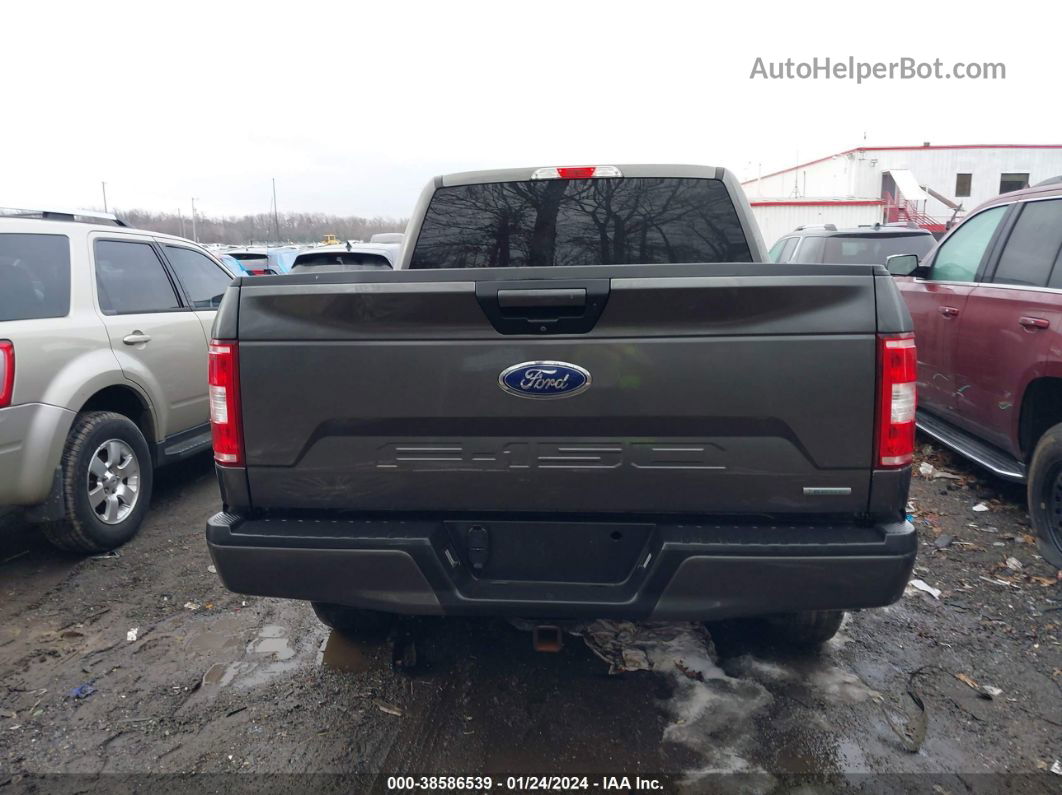 2018 Ford F-150 Xlt Gray vin: 1FTEW1EPXJFC61165