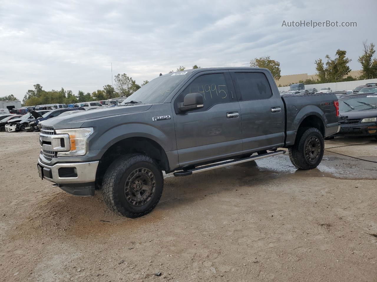 2018 Ford F150 Supercrew Charcoal vin: 1FTEW1EPXJFE16152