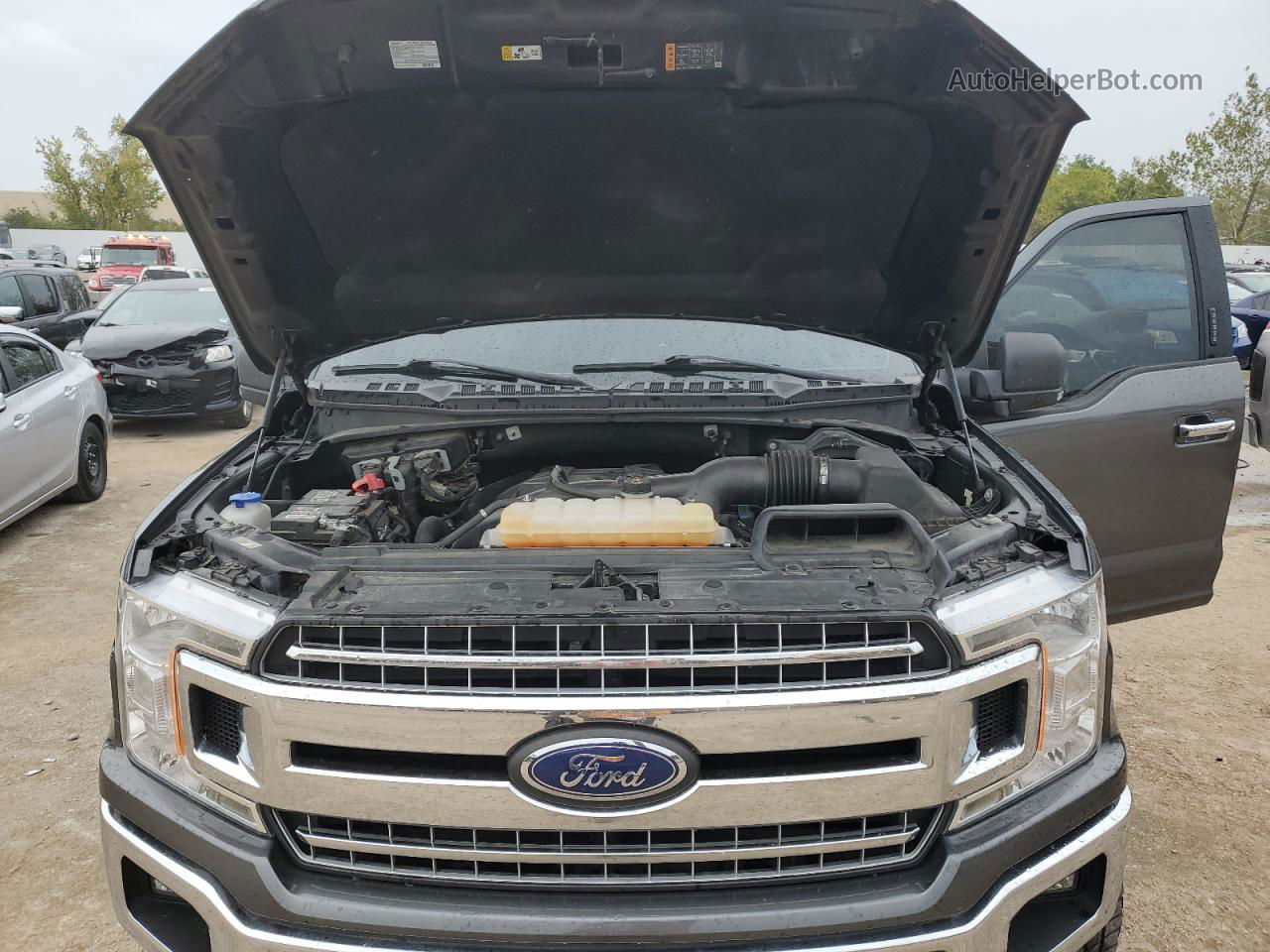 2018 Ford F150 Supercrew Charcoal vin: 1FTEW1EPXJFE16152