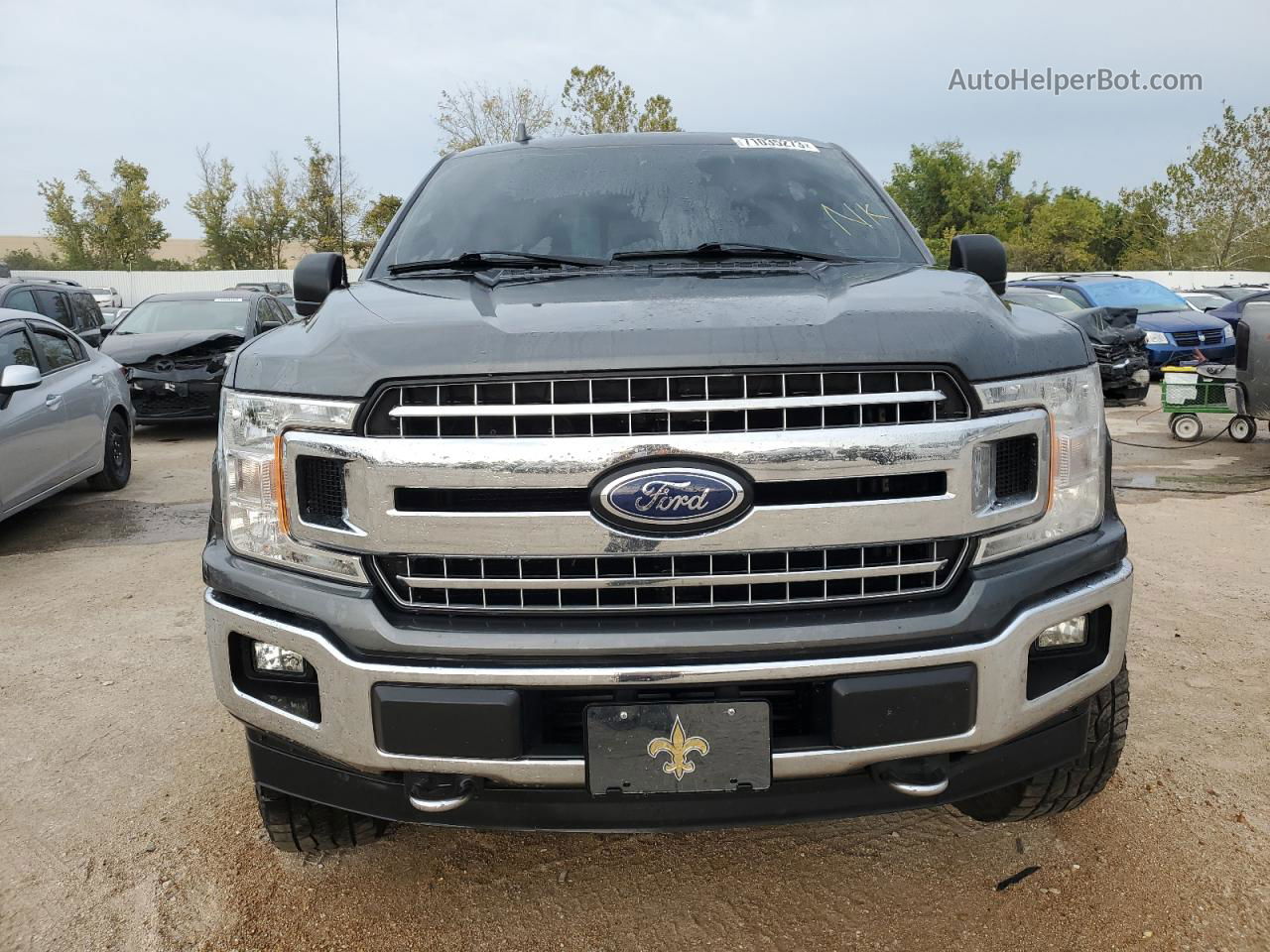 2018 Ford F150 Supercrew Charcoal vin: 1FTEW1EPXJFE16152