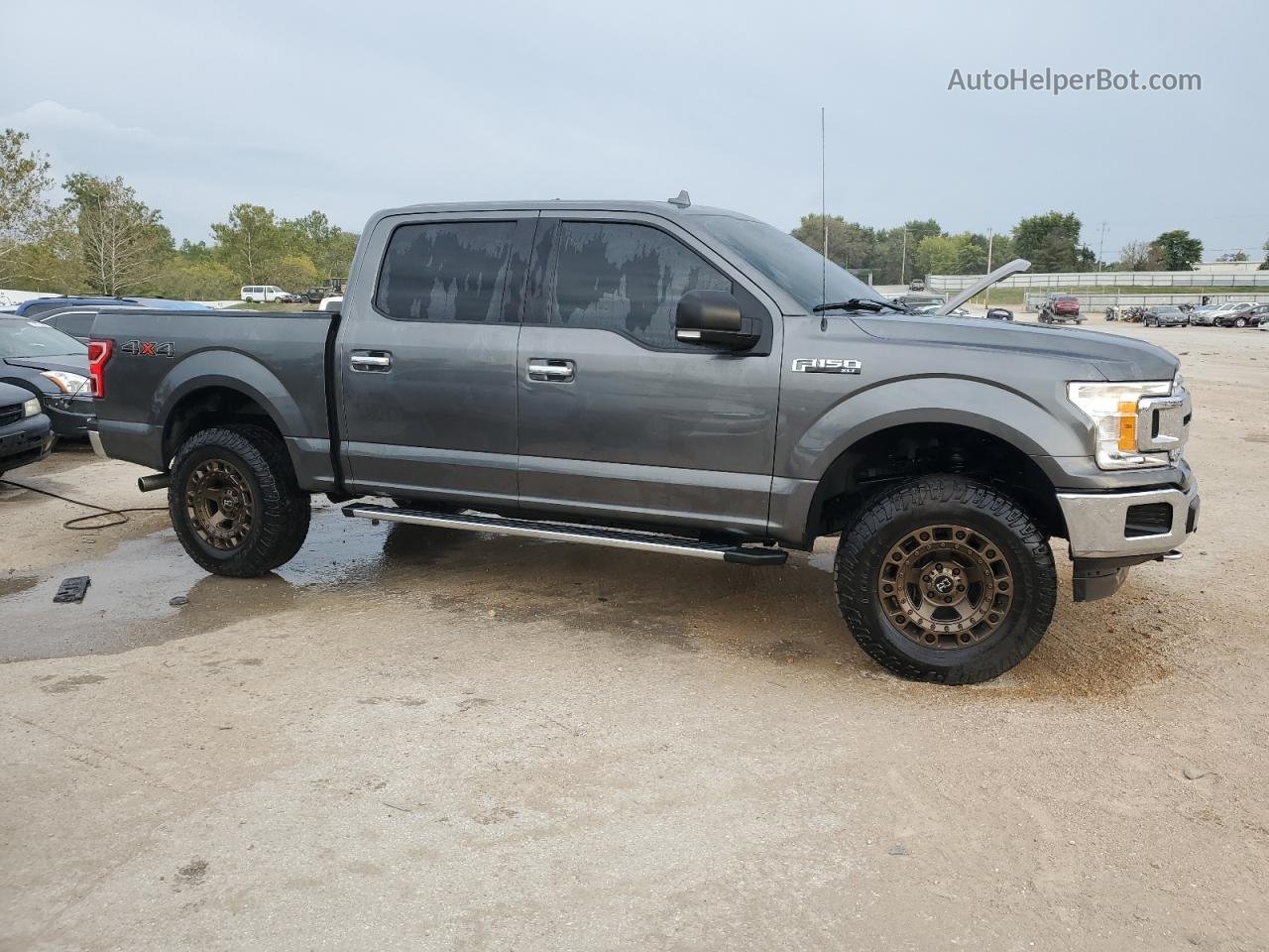 2018 Ford F150 Supercrew Charcoal vin: 1FTEW1EPXJFE16152