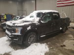 2018 Ford F150 Supercrew Burgundy vin: 1FTEW1EPXJKF14752