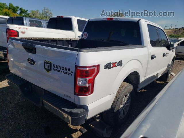 2019 Ford F150 Supercrew White vin: 1FTEW1EPXKKC99715