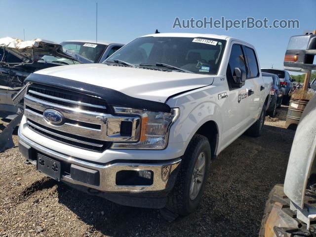 2019 Ford F150 Supercrew White vin: 1FTEW1EPXKKC99715