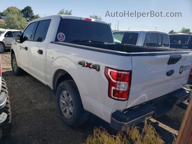 2019 Ford F150 Supercrew White vin: 1FTEW1EPXKKC99715