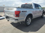 2020 Ford F150 Supercrew Silver vin: 1FTEW1EPXLFB30899
