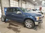 2020 Ford F150 Supercrew Blue vin: 1FTEW1EPXLKE73476