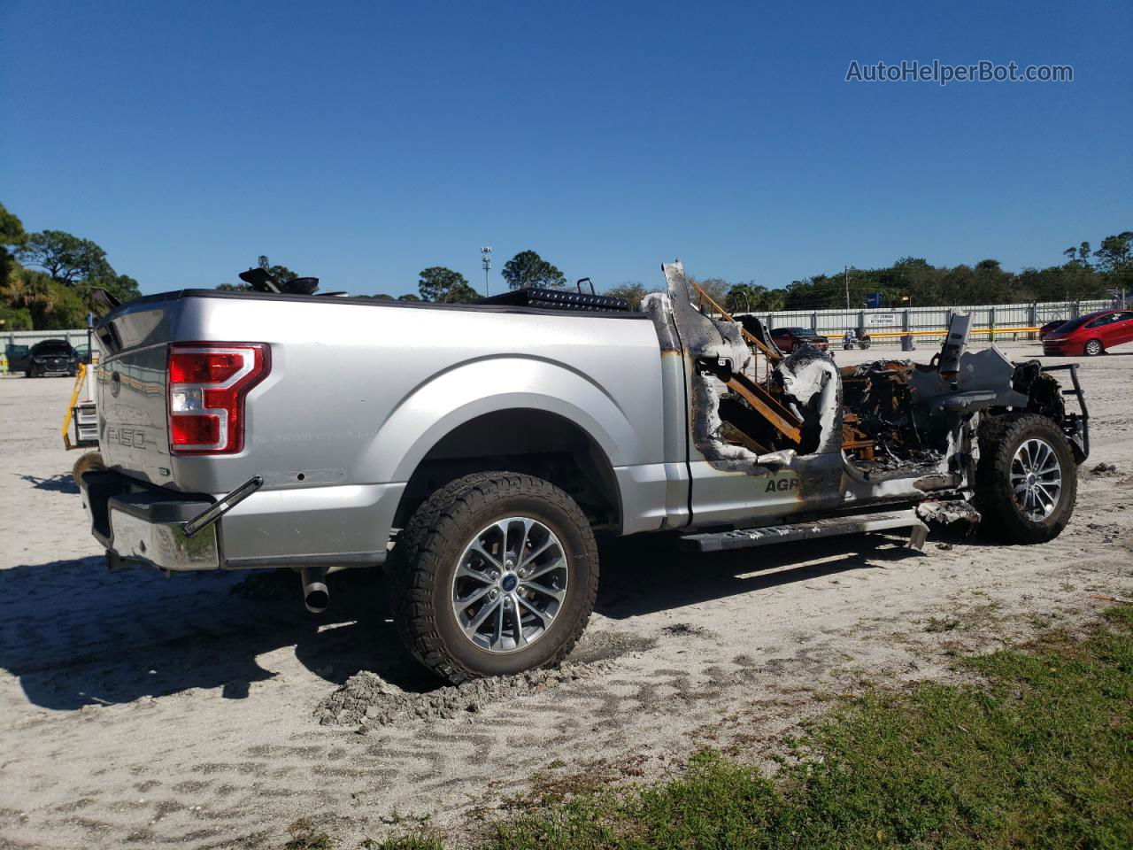 2020 Ford F150 Police Responder Silver vin: 1FTEW1P40LKE74820