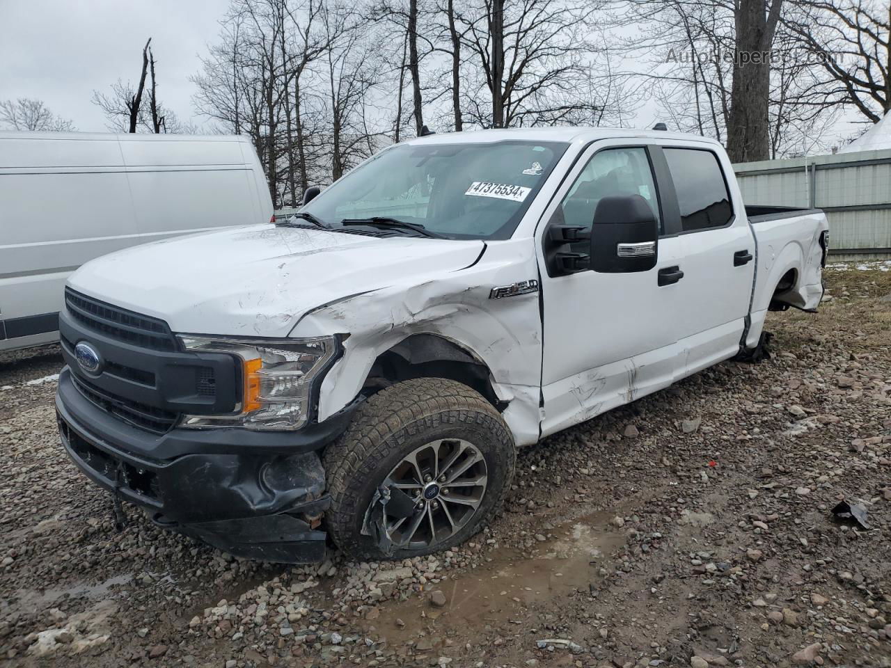 2020 Ford F150 Police Responder White vin: 1FTEW1P4XLKF21495