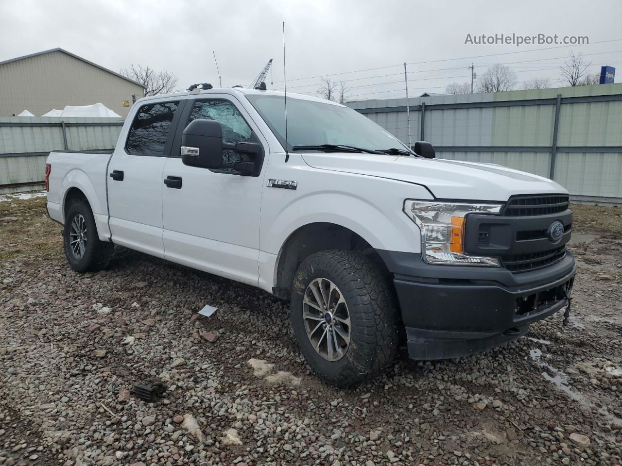 2020 Ford F150 Police Responder White vin: 1FTEW1P4XLKF21495