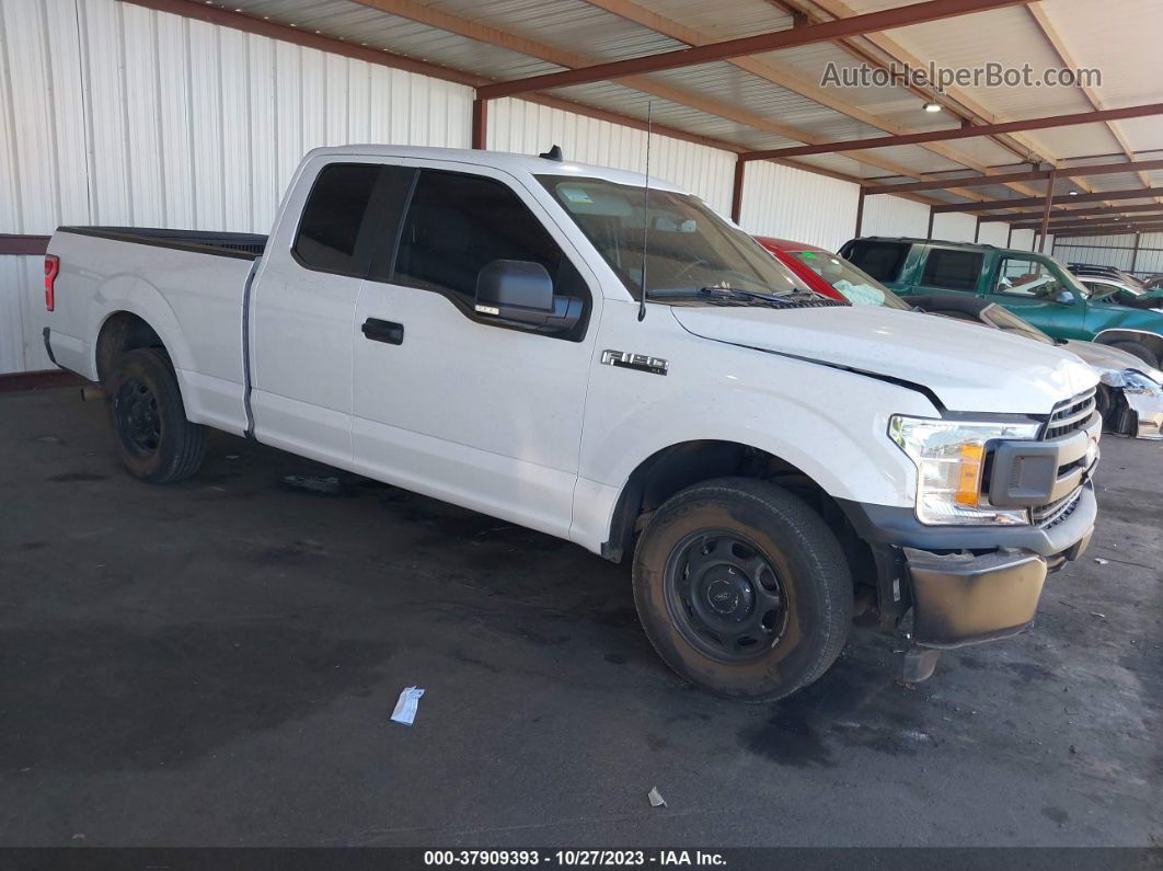 2020 Ford F-150 Xl White vin: 1FTEX1C41LKF58258