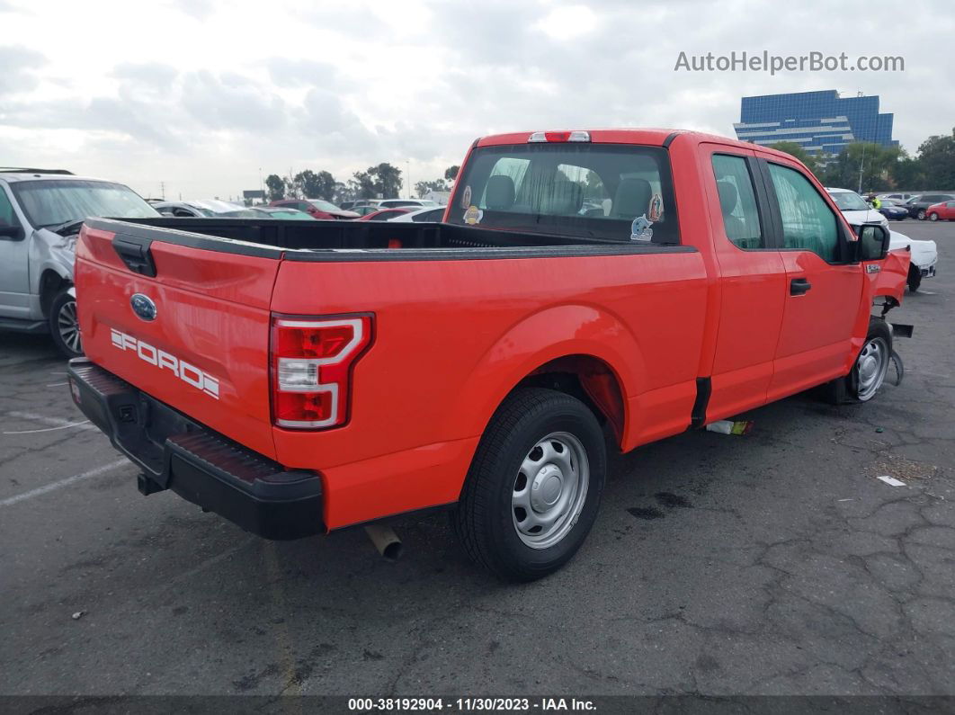 2018 Ford F-150 Xl Orange vin: 1FTEX1C50JKC15978