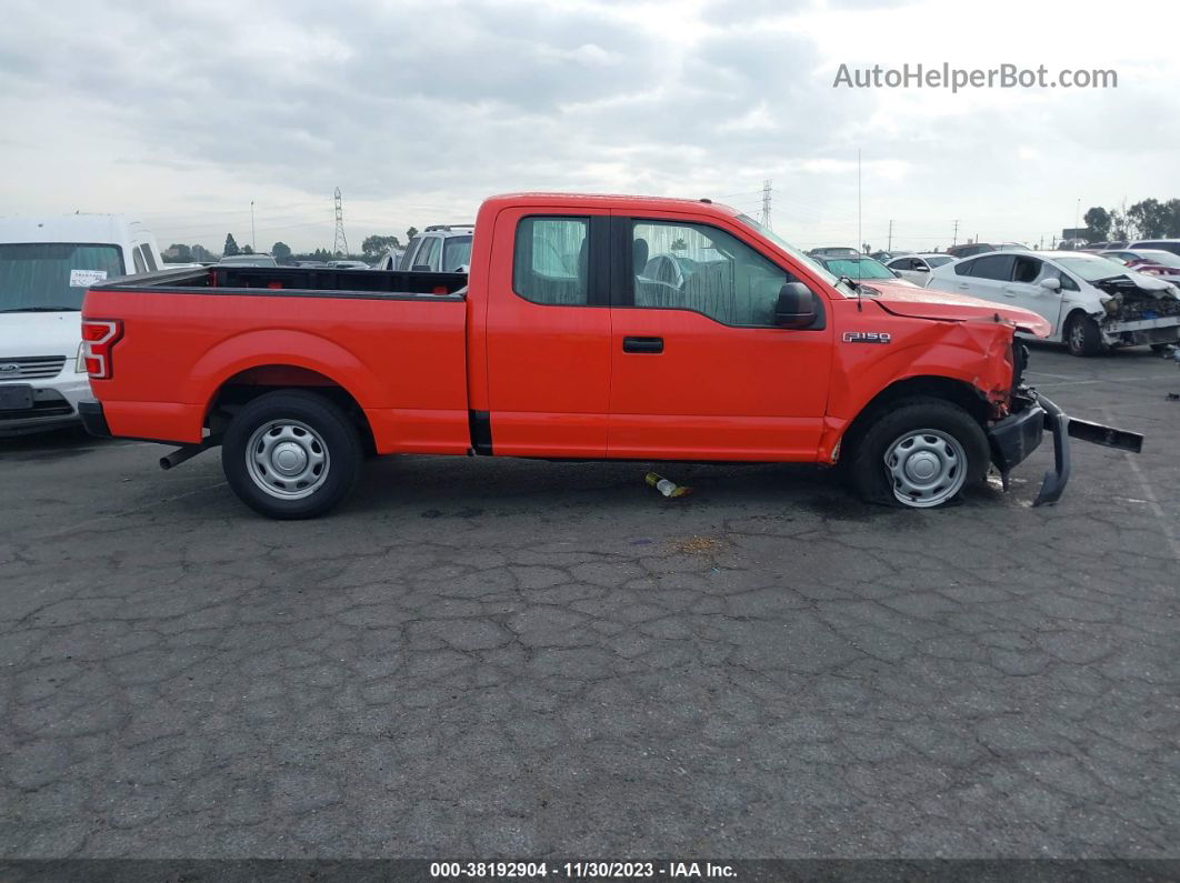 2018 Ford F-150 Xl Orange vin: 1FTEX1C50JKC15978