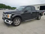 2018 Ford F150 Super Cab Black vin: 1FTEX1C51JFC59559